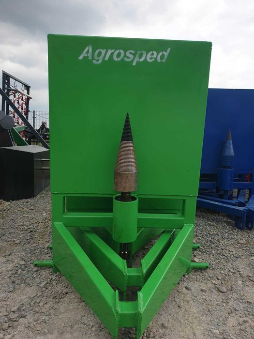 Łuparka świder do drewna AGROSPED na wałek WOM