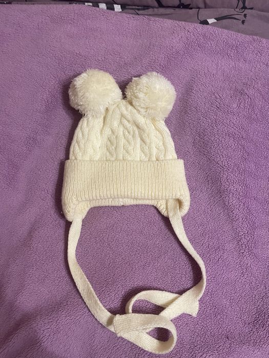 Зимова нова куртка на дівчинку(шапка в подарунок)