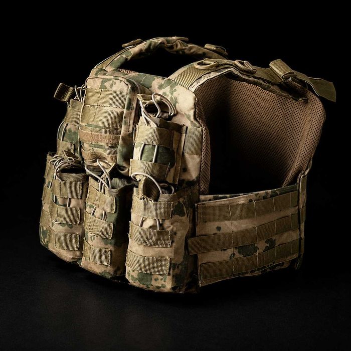 Плитоноска  Cordura 500D тактична бронежилет Plate Carrier Molle Койот