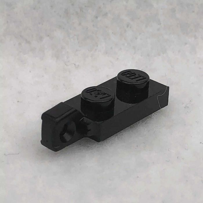 LEGO 44301b Płytka 1x2 Zawias Czarny 6266224 1szt