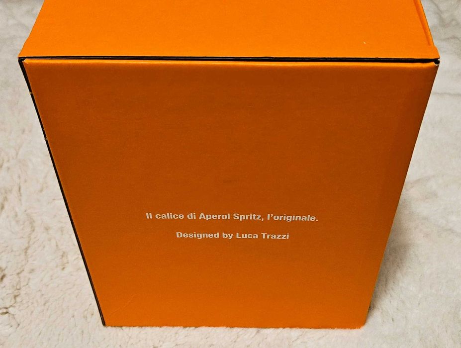 APEROL SPRITZ 6 sztuk Oryginalne kieliszki w kartonie