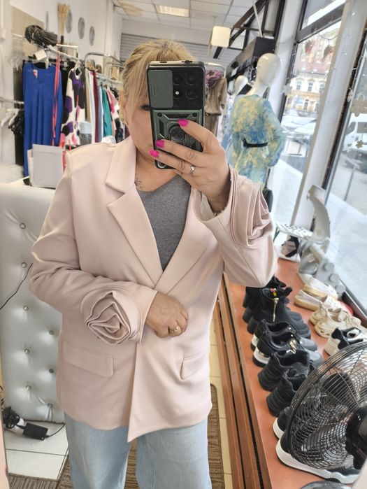 By o La La elegancka marynarka rozm uni
