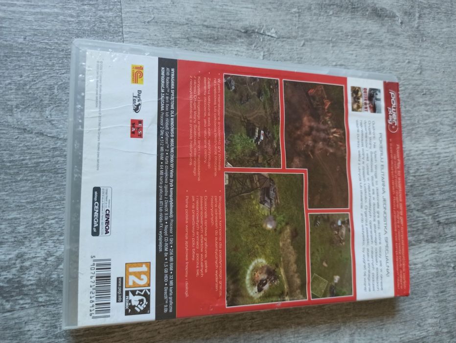 Gra pc CD Rom Out front na tyłach wroga