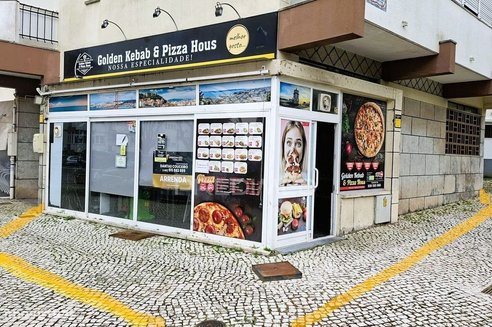 Arrendamento com Trespasse - Kebab e Pizzaria  no Centro da Amadora.