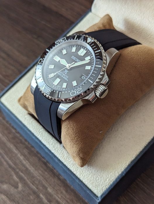 Seiko Black diver mod czarna klasyka