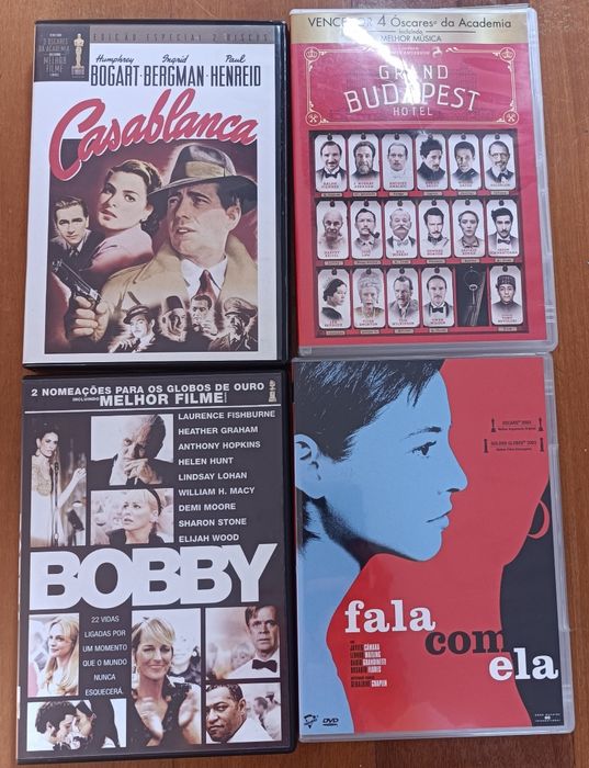 Lote de 20 DVD filmes nomeados e premiados