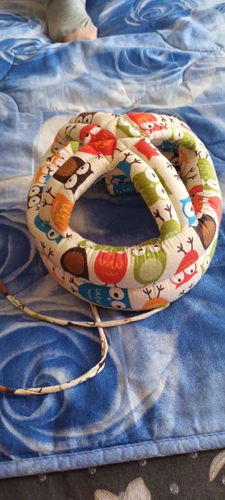 Защитный шлем доя ребёнка на липучке