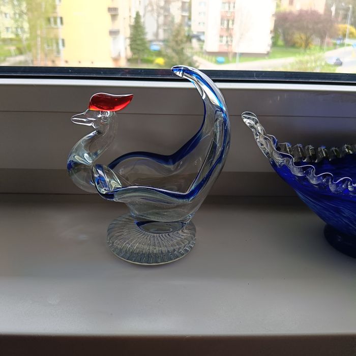 Kurka , kogut miseczki