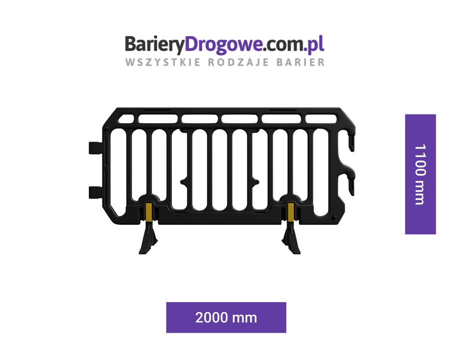 Barierka PCV BOSS 200 x 110 cm - Wrocław i okolica