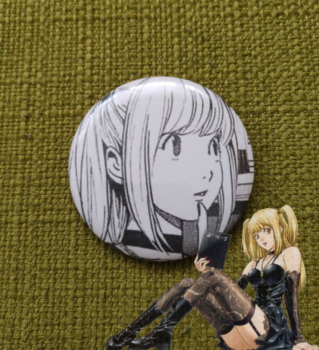 Zestaw Przypinek Death Note (4 przypinki)
