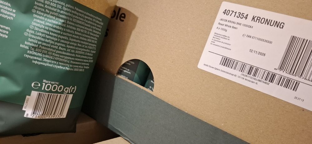 Kawa Jakobs krönung 1kg ziarnista 50zl za kg okazja