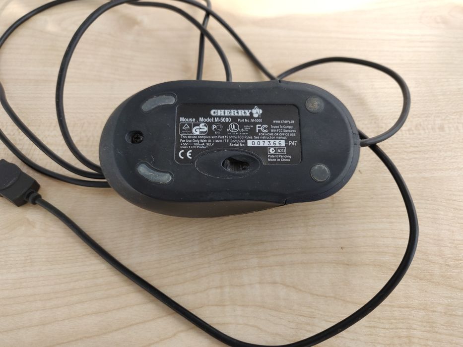 Оптическая мышь Cherry Power WheelMouse M-5000