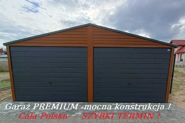 Garaż blaszany 6x5 6x6 8x5 8x6 Garaże blaszane Blaszak Cała Polska