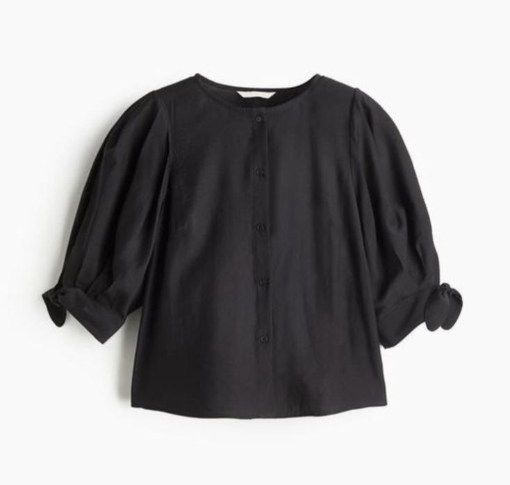 Блуза H&M сорочка HM блузка HM рубашка H&M чорна блуза HM розмір M