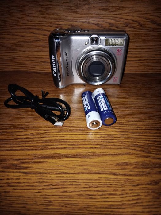 Canon A560 Silver  цифровий фотоапарат