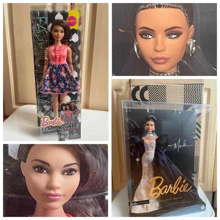 Нерозкриті Барбі Barbie Fashionistas 26 Spring Into Style Curvy пишна