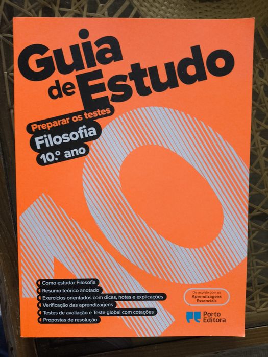 Guia estudo filosofia 10 ano, preparar testes