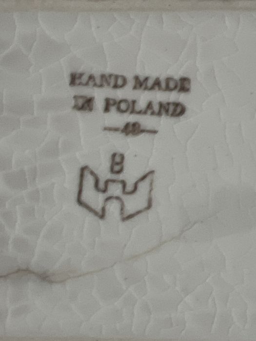 Sprzedam sygnowany ceramiczny półmisek  "BOLESŁAWIEC"