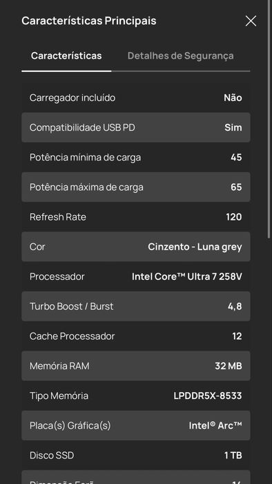 Computador Portátil Lenovo Yoga Slim 7 83JX00F9PG | OLED 14" | Ultra 7 258V | 32GB | 1TB SSD