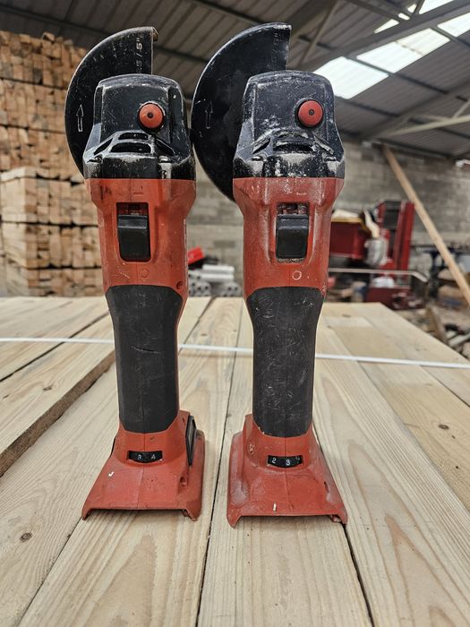 Akumulatorowa szlifierka kątowa Hilti AG 4S A22 diax fleks gumówka TE6