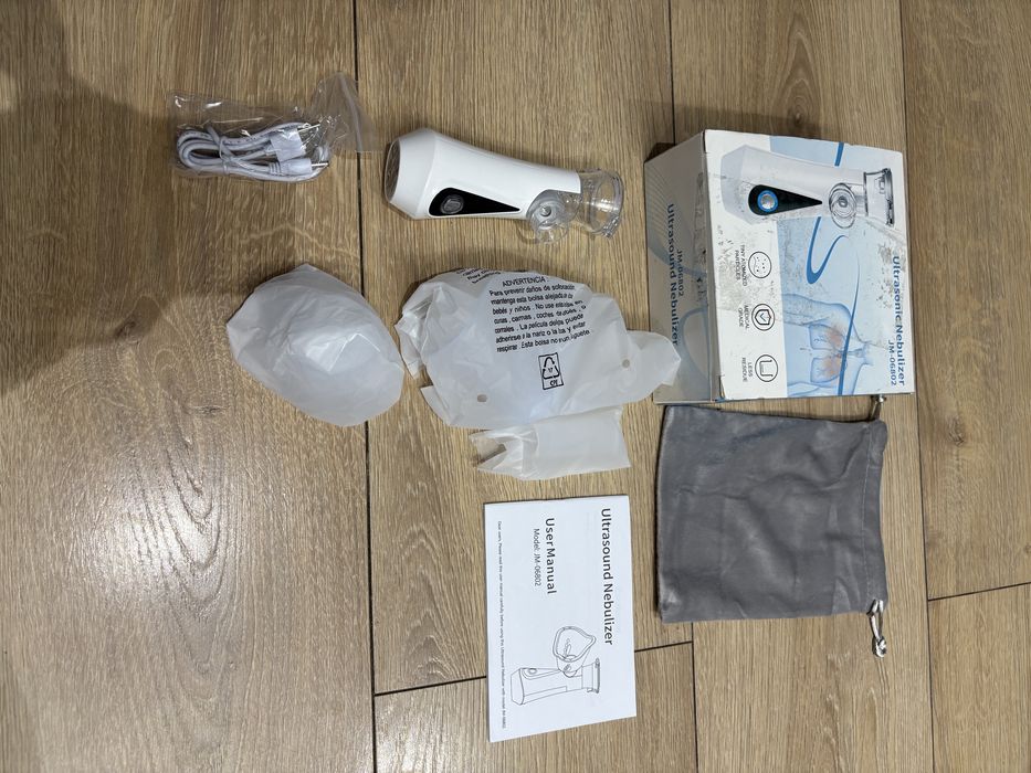 Przenosny inhalator Hygelink - cichy mini atomizer dla dzieci i dorosł