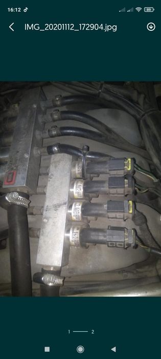 Газові форсунки BRC ,жовті,стояли на туарег 4.2