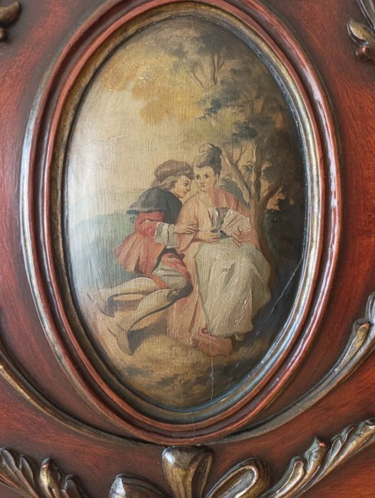 Cama de casal muito antigal estilo D. João V