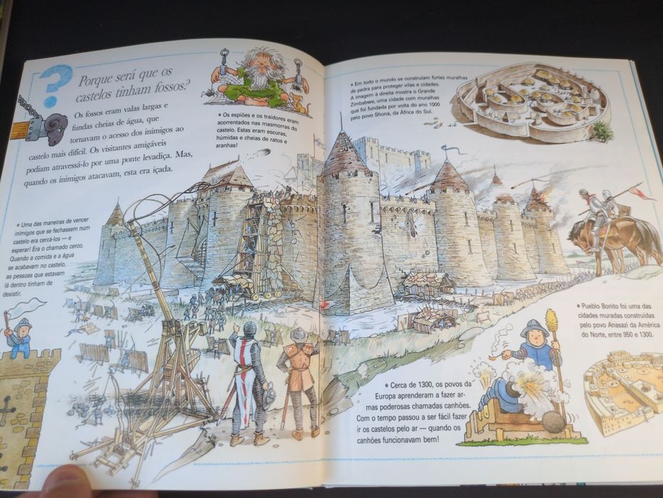 Porque Será Que os Castelos tinham fossos