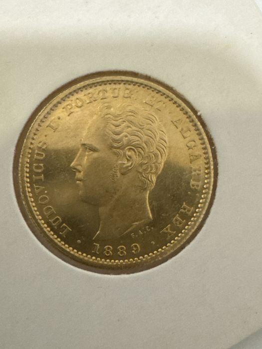 5000 Reis 1889 D Luis
