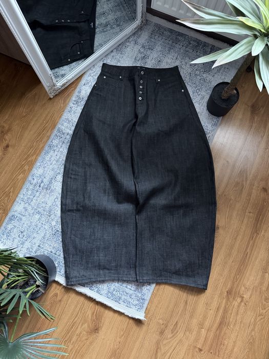 Raw Super Baggy Jeans Широкі Беггі рав джинси No Faith style Чорні
