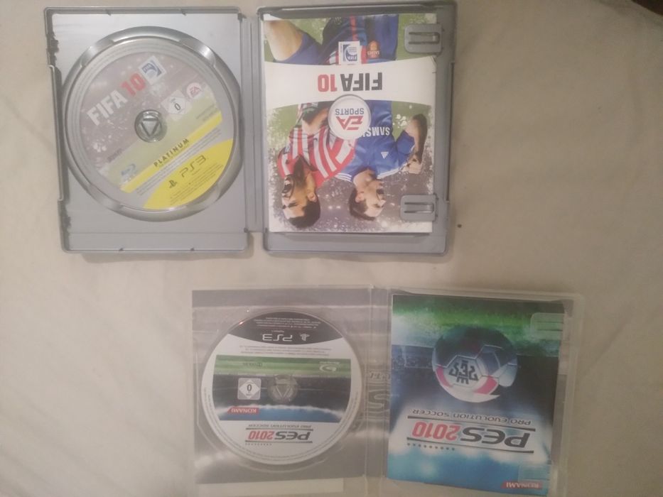 Jogos PS3 FIFA e PES 2010 a 2013