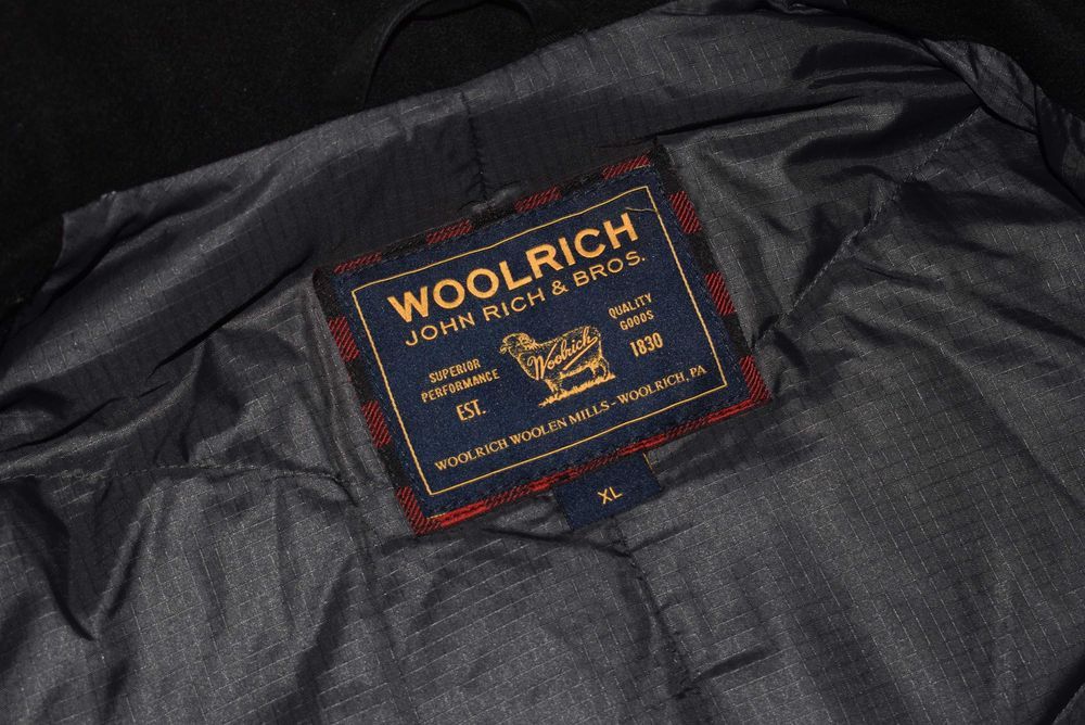 Woolrich Wool Down Coat (Мужское Зимнее Пуховое Пальто Вулрич )