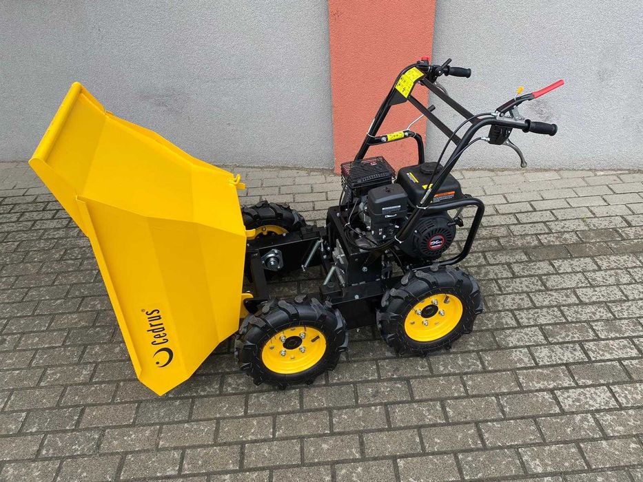 Wozidło Budowlane CEDRUS TR300 Transporter 4x4 Taczka Miniwywrotka