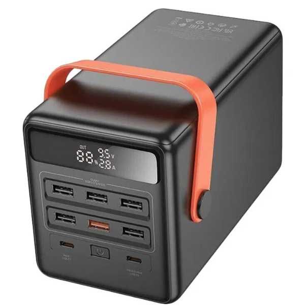 Повербанк Hoco DB03 Max Centurion Black 100000 mAh — Powerbank 65 W