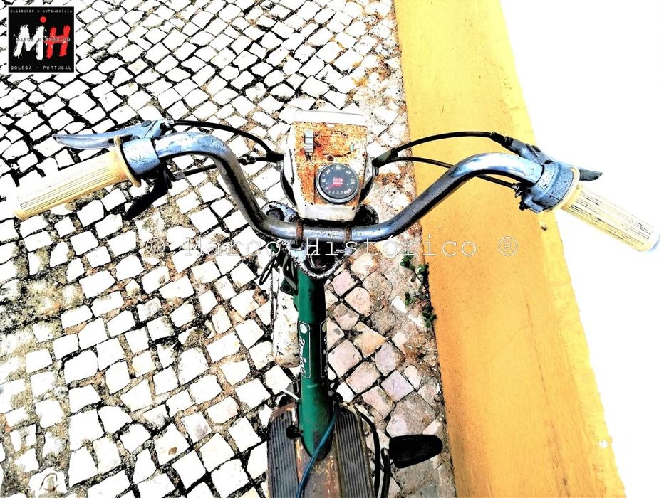 Honda Amigo PF50 ( 1° modelo ) quadro rígido