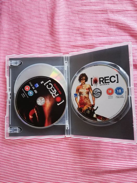 Trilogia da saga de terror "[REC]" em dvd (portes grátis)