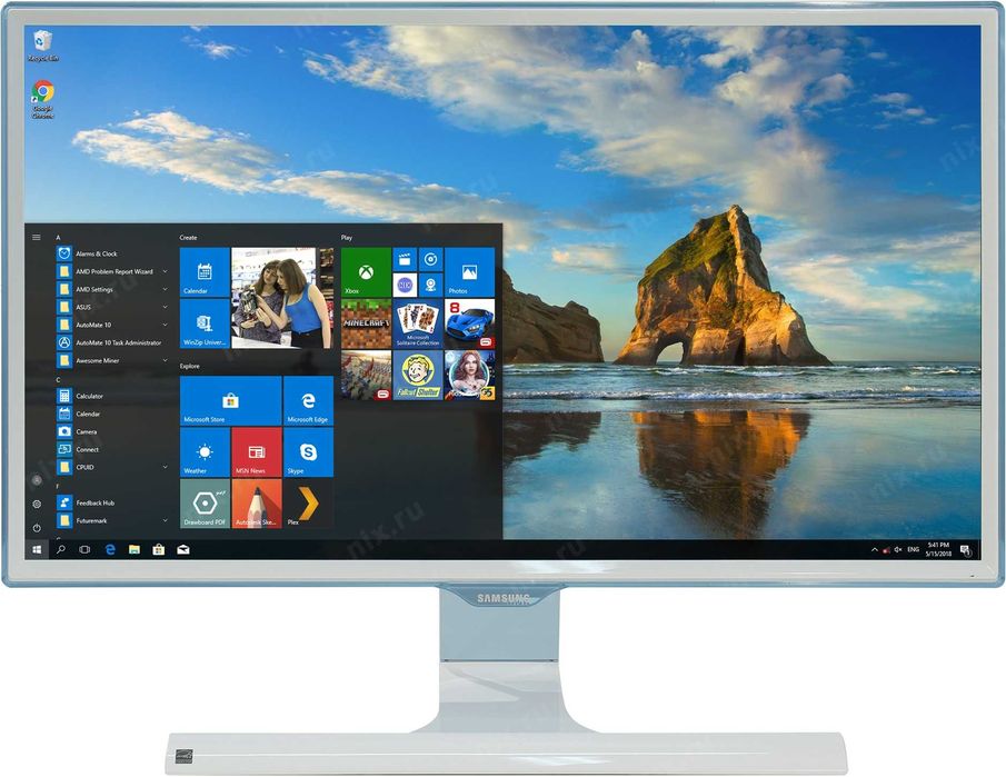 монитор samsung s24e391hl 1920х1080(идеал,обмен)