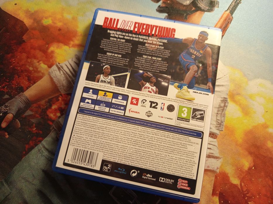 Jogo NBA 2K26 Para a PS4 e PS5 Como Novo