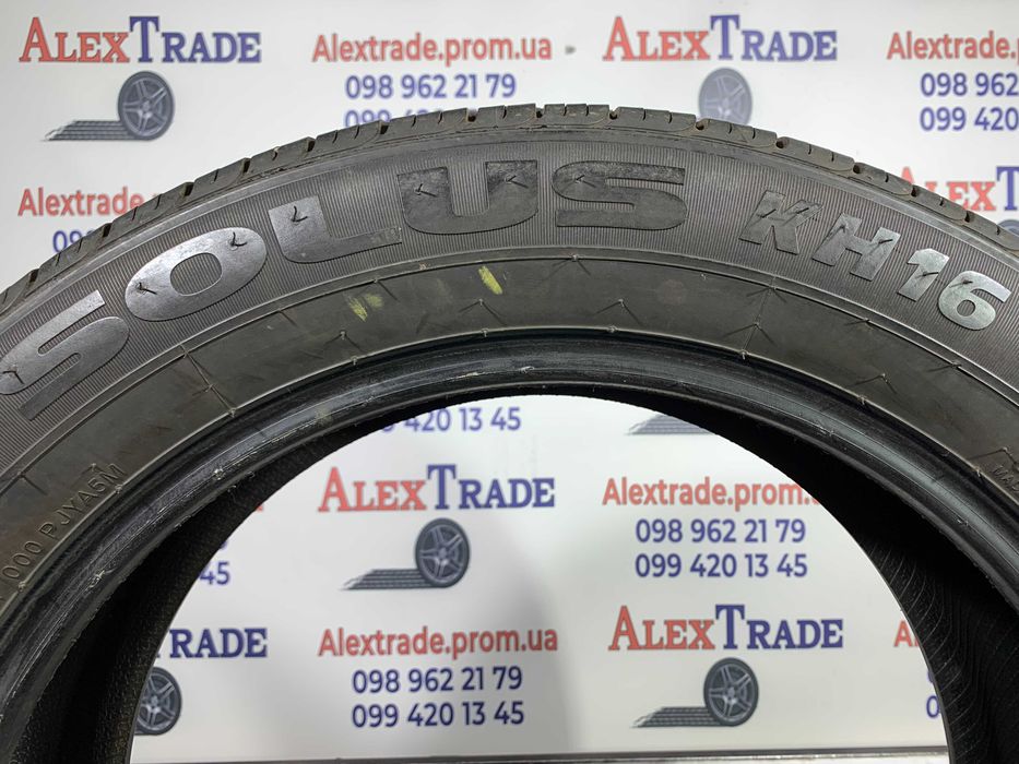 1 шт. 225/55 R19 Kumho Solus KH16 літня шина вживана, 7 мм