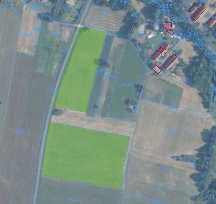 Sprzedam grunt rolny w Lubanicach (3,46 ha) – Bezpośrednio
