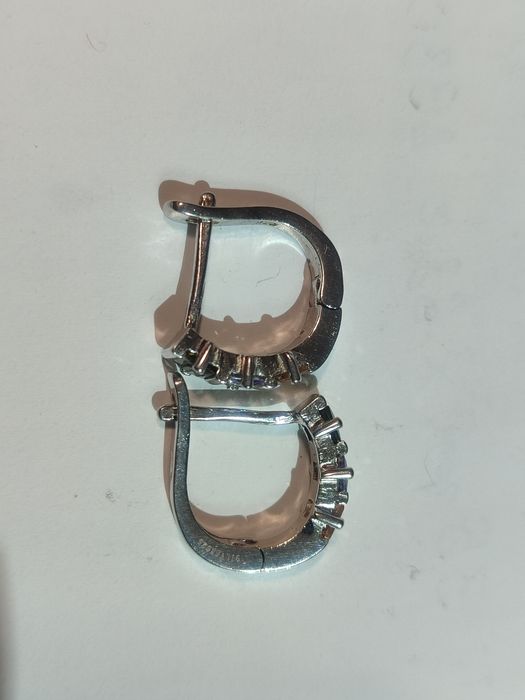 Серебряные серьги 925проба