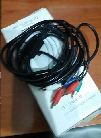 Cabos para ligar a " psp portátil" à tv.