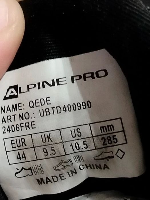 Buty Alpine Pro Qede 44