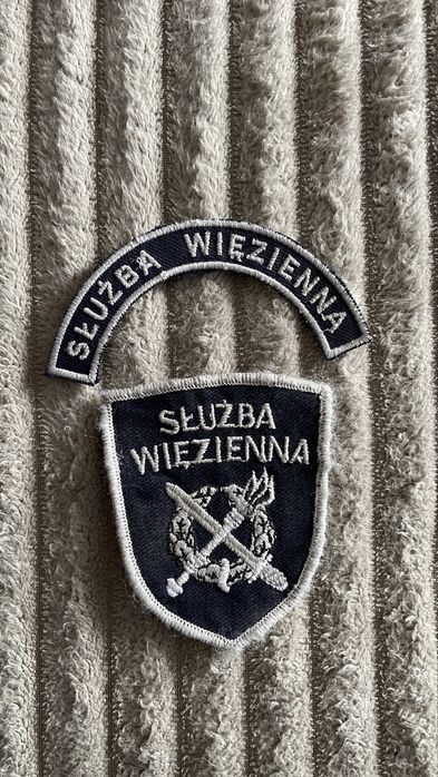 Naszywka służba więzienna