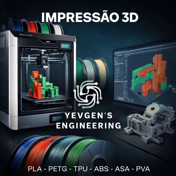 Impressão 3D | Modelação 3D | Prototipagem
