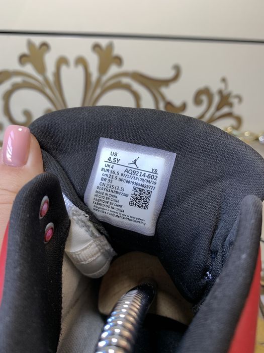 Высокие кожаные кеды кроссы кроссовки nike air jordan max aura 36