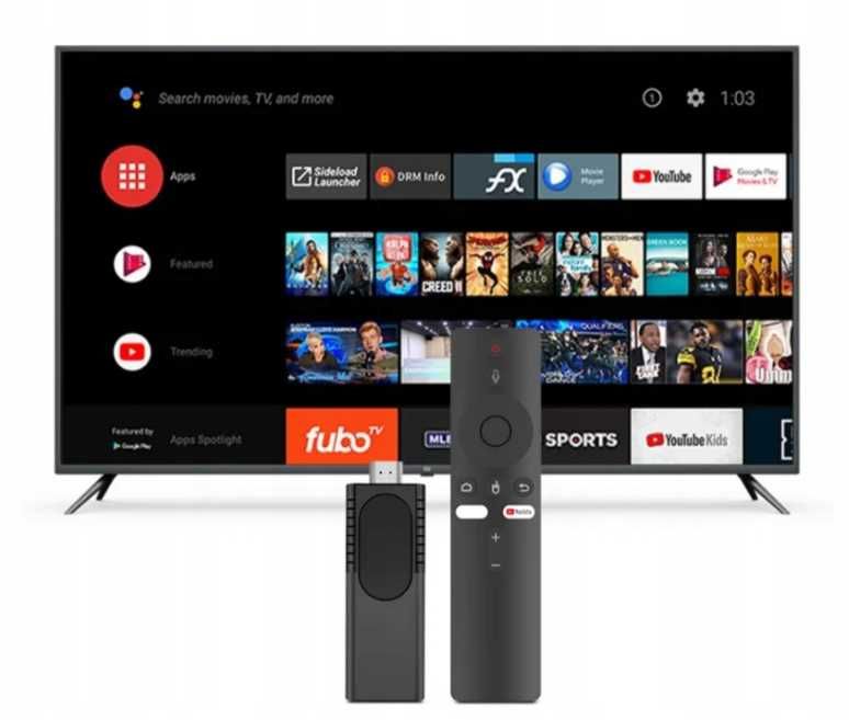 U8 STICK 4K Android 10 z Wi-Fi 2.4/5G i Ethernetem ttst1457