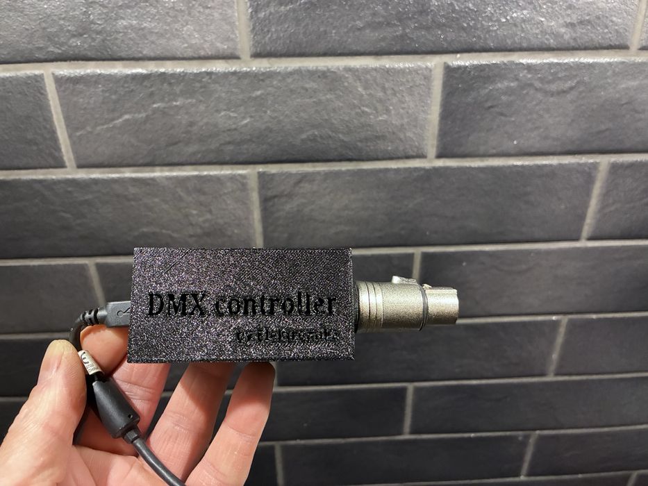 Sterowanie światłami przez WiFi DMX + oprogramowanie