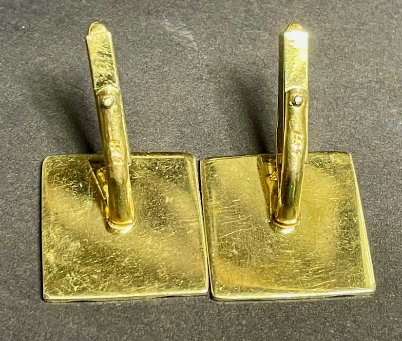 Złote spinki do mankietów 8kt (333) 9,53 gram