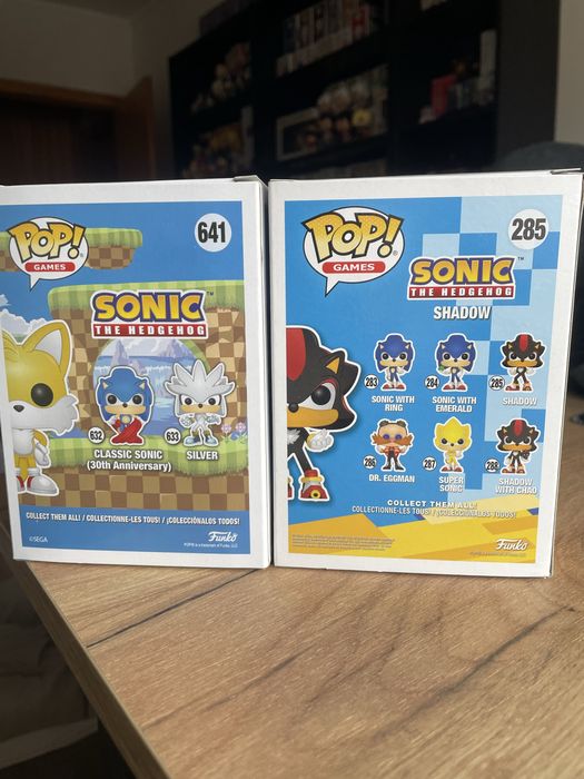 Conjunto Funko Pop Sonic